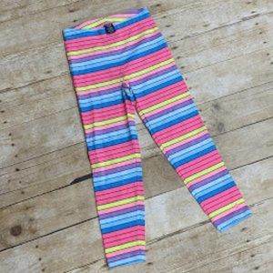 Limited Too Rainbow Stripe Leggings